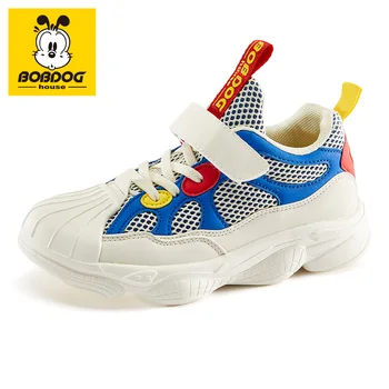 

BOBDOG house Kid shoes non-slip and comfortable baby Running Shoes Lightweight Sports Outdoor Sneakers 9149