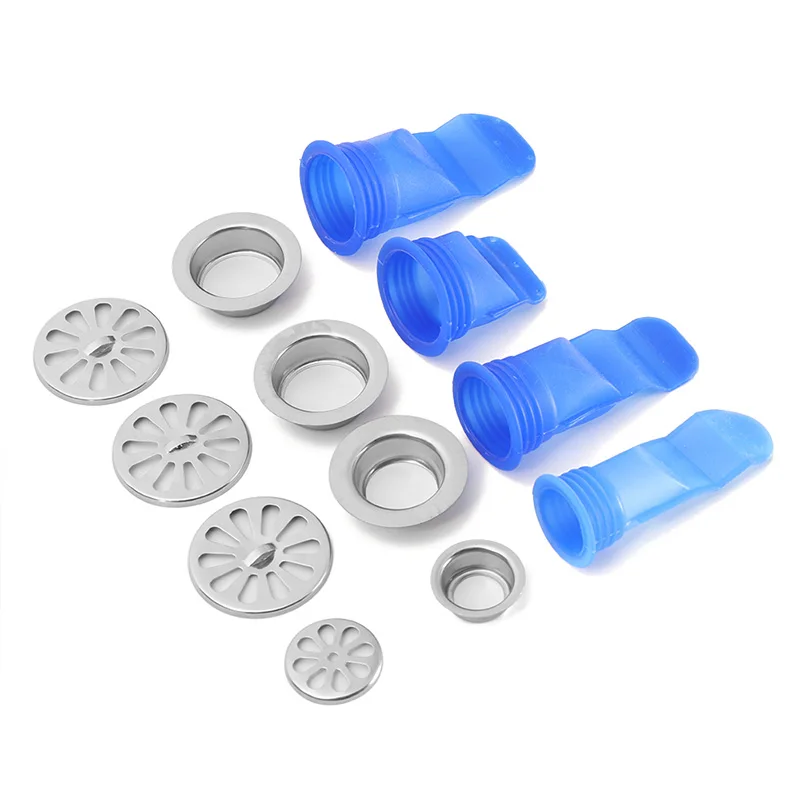 Valigrate Floor Drain Core Shower Floor Drain Backflow Preventer,Sewer Smell Removal Sealing Ring Set Silicone Core Sewer Pipe Seal Ring Bathroom Washing Machine Tool 