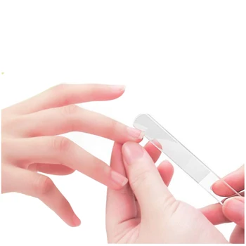 

Nail File Foot Nail Gringding Tools Nano Glass Non-slip Handle Semiconductor Technology Quick Polishing Manicure Foot Care Tools
