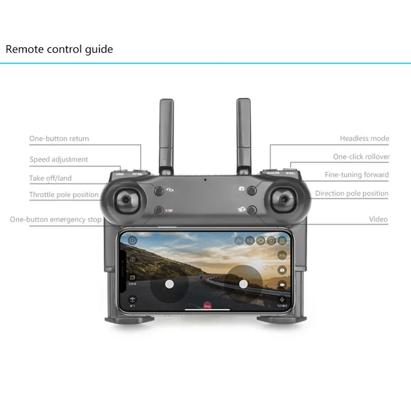 Профессиональный складной Дрон S165 с двойной камерой 4K HD WiFi FPV широкоугольный оптический поток RC Квадрокоптер Вертолет игрушки VS SG106