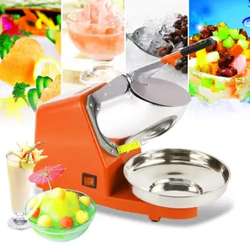 

Electric Commercial Ice Crusher Machine Smoothie Ice Shaver Machine Ice Shaver Crusher With Capacity