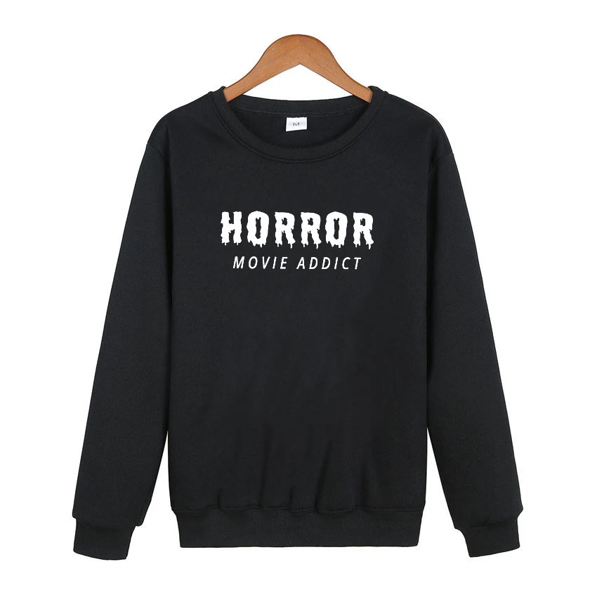 

Horror Movie Hoodies Gift for Womens Women 2020 Funny Halloween Sweatshirt Casual Letter Graphic Pullovers Festival Clothing
