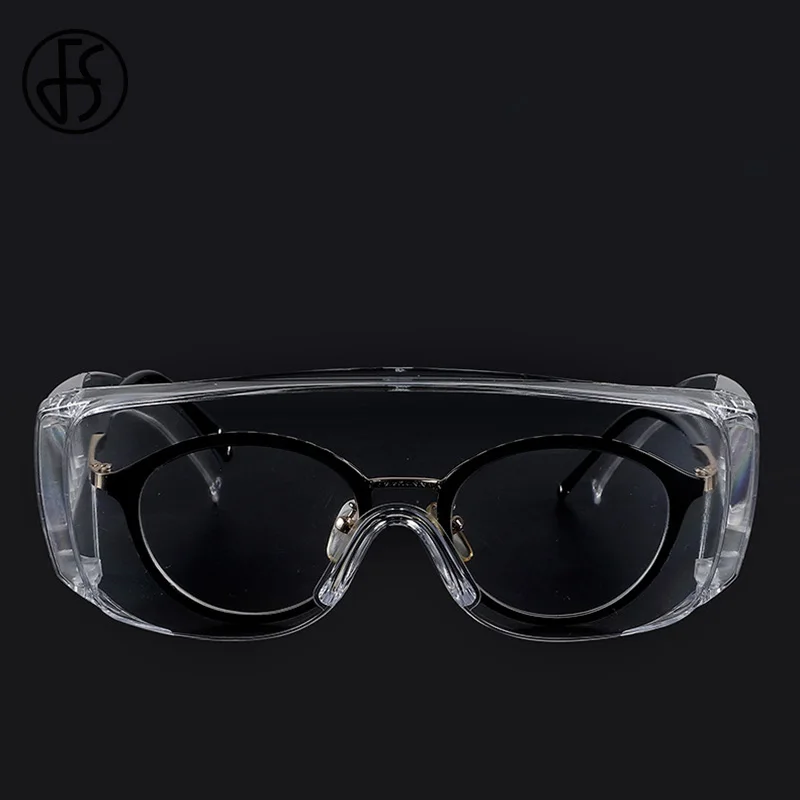 

FS 2020 New Anti-saliva Eye Protective Glasses Anti-Fog Windproof Safety Goggles Eyewear Clear Protection Multifunction Goggles