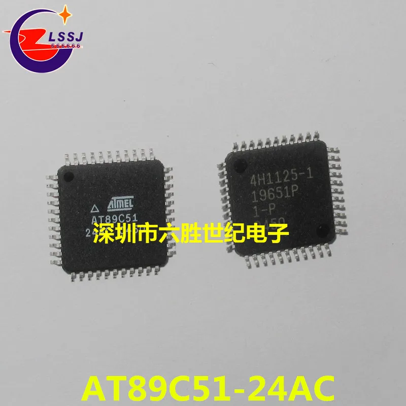 2 шт./лот AT89C51-24AC QFP Новинка