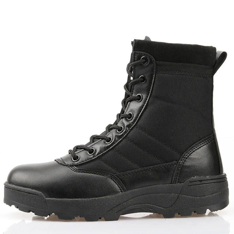 UPUPER военные ботинки с высоким берцем; мужские водонепроницаемые уличные рабочие ботинки; Мужские дышащие армейские ботинки для пустыни