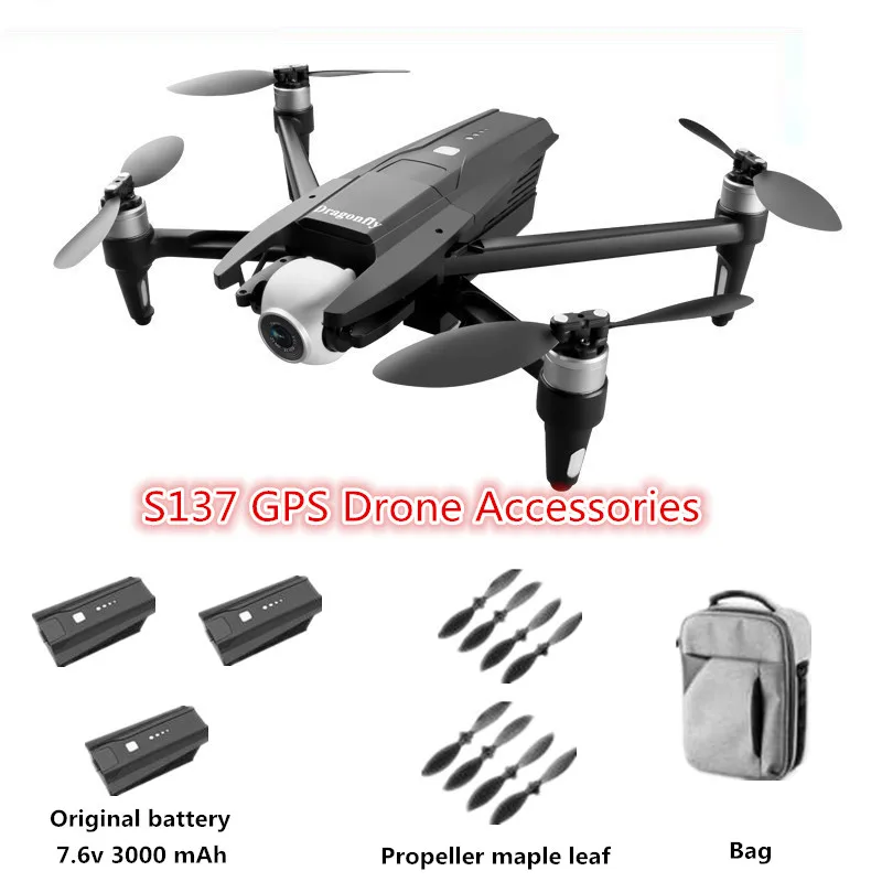 Оригинальная батарея для S137 GPS RC Drone батарея 7,6 v 3000 mAh аксессуары для батареи S137 Quadcopter запасные части Лопасти пропеллера|Детали и аксессуары| | АлиЭкспресс