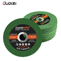 Disque de coupe pour meuleuse d'angle, en acier inoxydable, pour Fiber, lame en résine renforcée, 107 mm 