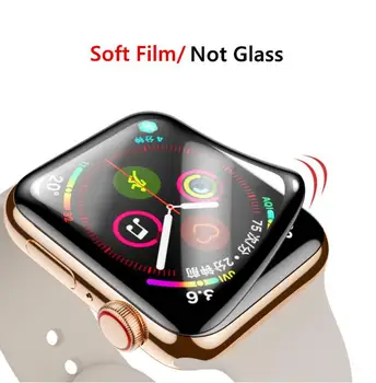 

2pcs Soft Glass For Apple Watch SE 40mm 44mm iwatch S6 40mm 44mm Film Apple iwatch 6 Screen Protector