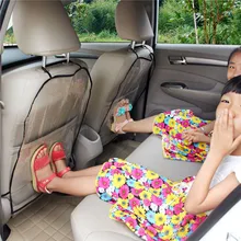 Автомобиль анти ребенок kick Pad Авто Подушка для сидения Задний защитный чехол для детей ребенок kick мат грязь чистый пластик анти-кик Pad