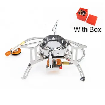 

3500W Stove Outdoors Camping Gas Stove Furnace Head Part Style For Outdoor Mountaineering Party Hiking
