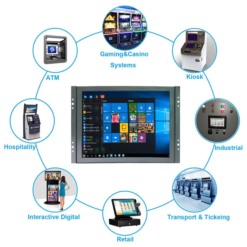8寸铁壳开放式应用