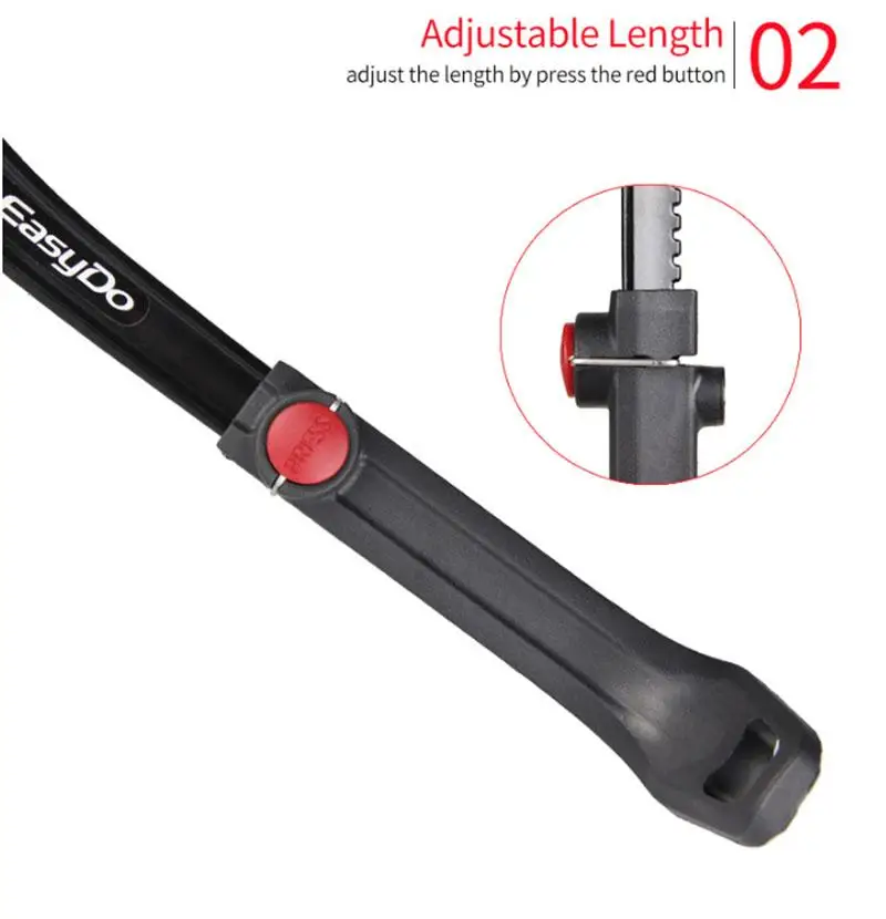 Велосипед Kickstand Профессиональный 24-2" Горный алюминиевый сплав/отрегулировать длину/Quick Release велосипед Kick Stand поддержка ноги стойки