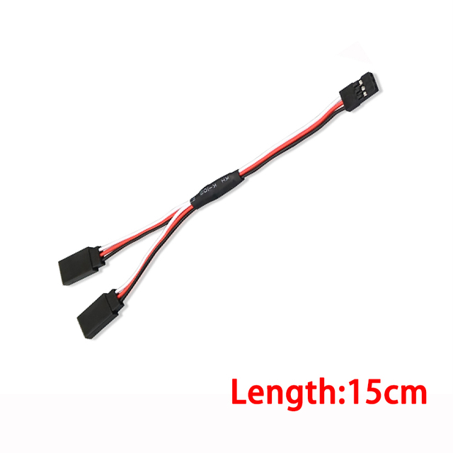 1PCS 15/30/50cm 1to1 1to 2 1 to 3 1 to 4 RC Servo Extension Wire Cable for Futaba JR Male to Female RC Model