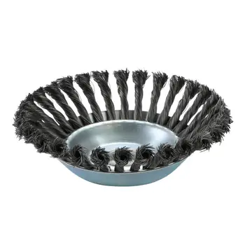 

Weed Brush Rotary Joint Twist Knot Steel Wire Wheel Brush Disc Landscaping&Cutting Irrigation Machinery Accessaries