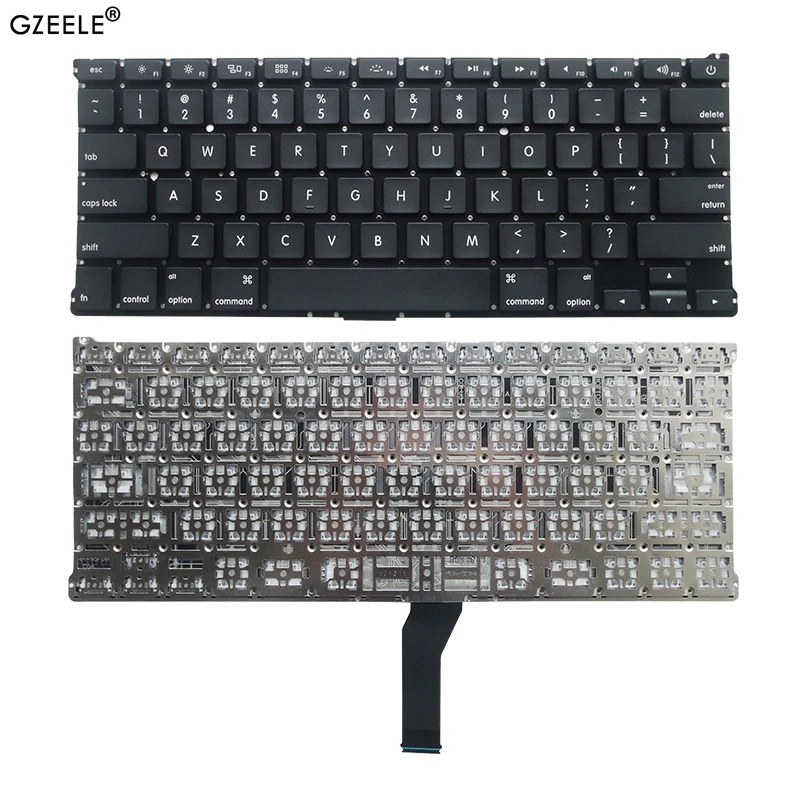 Клавиатура GZEELE US для Macbook Air 13 3 дюйма A1466 A1369 английская клавиатура ноутбука MD231 MD232