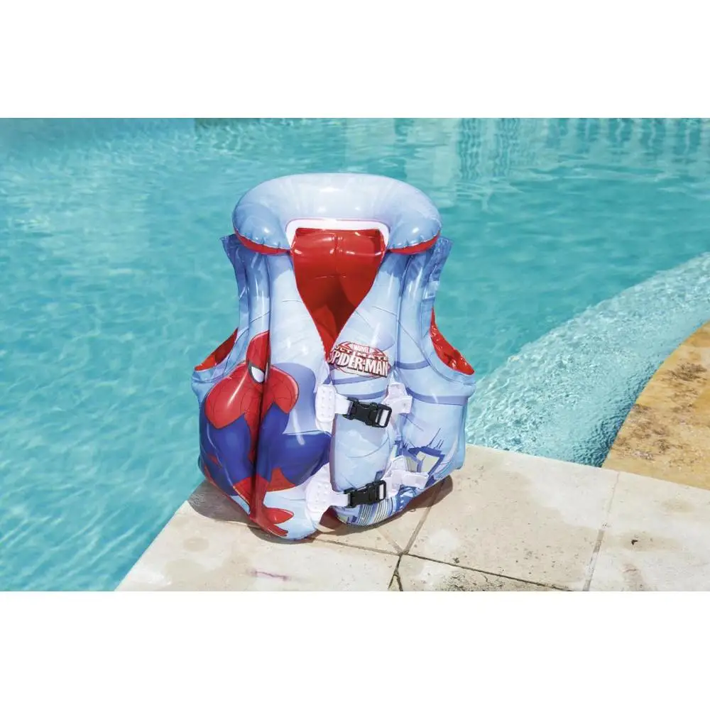 Надувной жилет 51х46 см, Bestway Spider-Man, арт. 98014