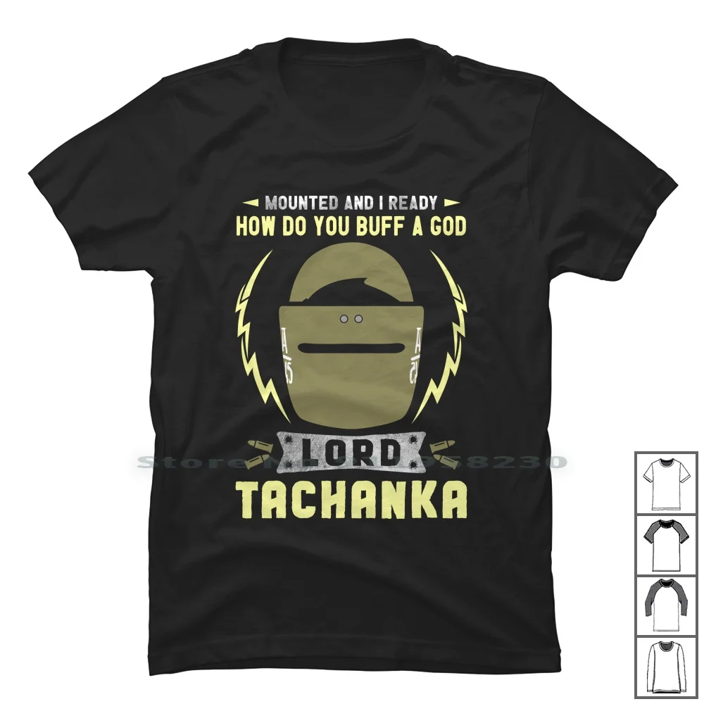 Maglietta Lord Tachanka 100% Cotone Rainbow Ready Games Lord Hank Bow