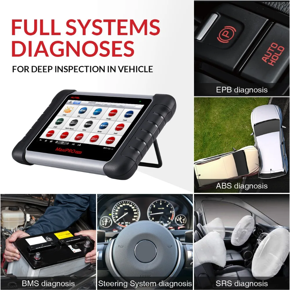 Autel MaxiPRO MP808 диагностический инструмент автоматический Автомобильный сканер