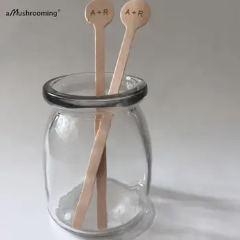 

100 Rustic Drinking Stirrers Rustic Wedding Party Drinking Decoration Cake Pop Rock Candy Sticks Bridal Shower & Wedding Favors