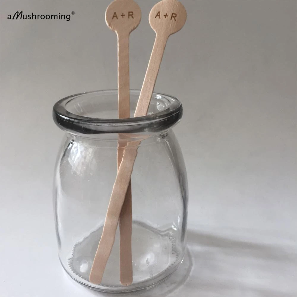 100 Rustic Drinking Stirrers Rustic Wedding Party Drinking Decoration Cake Pop Rock Candy Sticks Bridal Shower Wedding Favors Party Diy Decorations Aliexpress