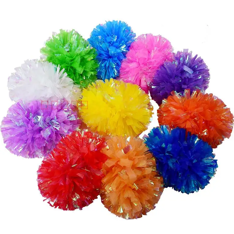 Children Costumes Children Laser Cheerleading Pompom 28cm 11" 35cm Children Adult Use
