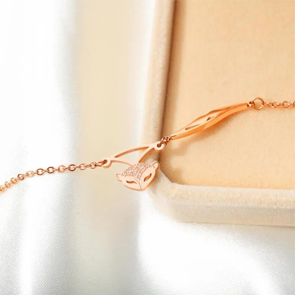 Совершенно модный DIY ножной браслет в стиле лисы, пляжный ножной браслет для ног, браслет для женщин, массивный подарок ювелирной дружбы для девочек