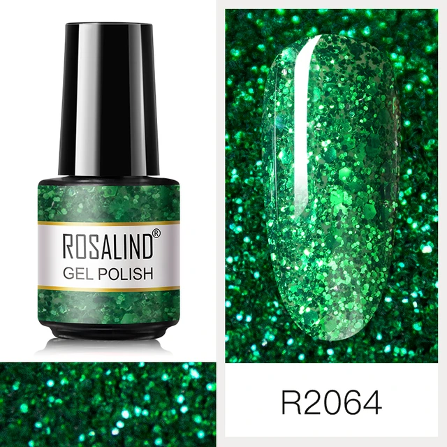 ROSALIND Nail Art 7ML Gel Polish 80 Color For Manicure Design UV Nail Polish Gel Lacquer Soak Off Semi Permanent Gel Nail Polish RAR2064