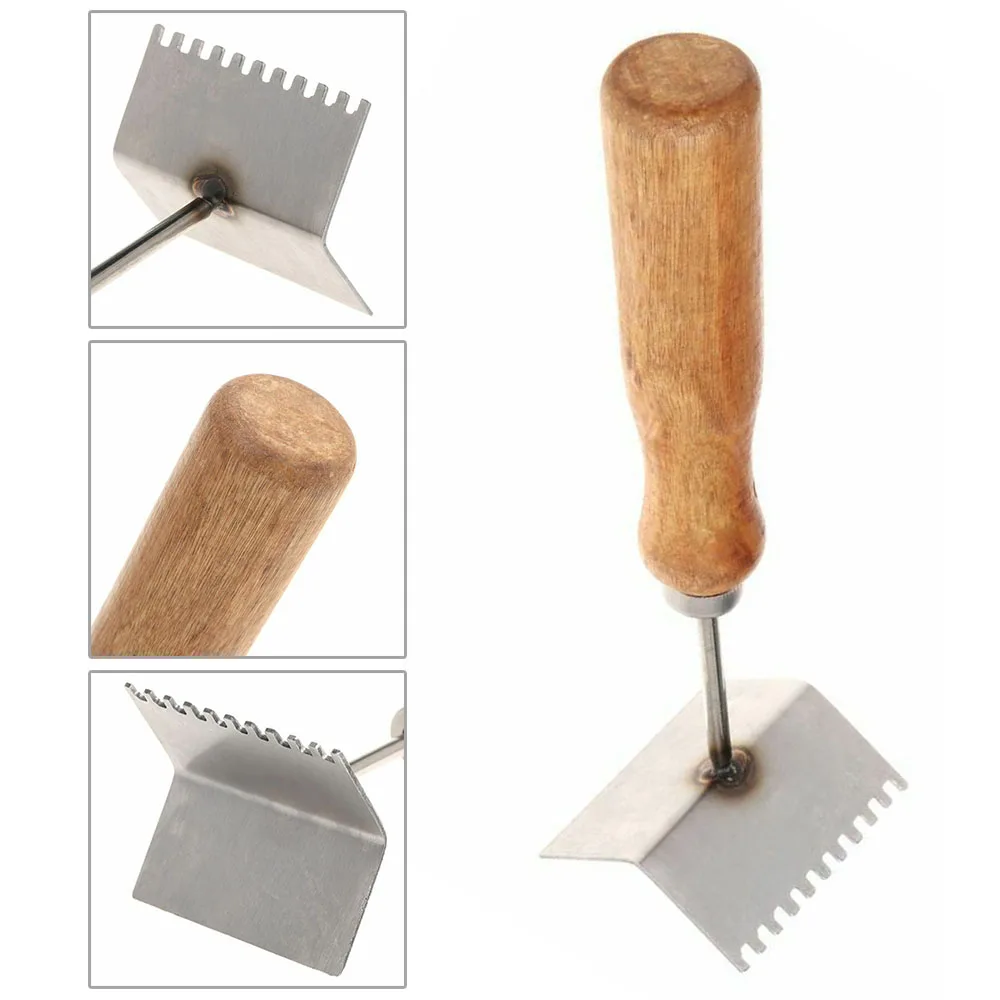 

Queen Bee Excluder Nest Frame Cleaning Shovel Beehive Cleaner Beekeeping Tool