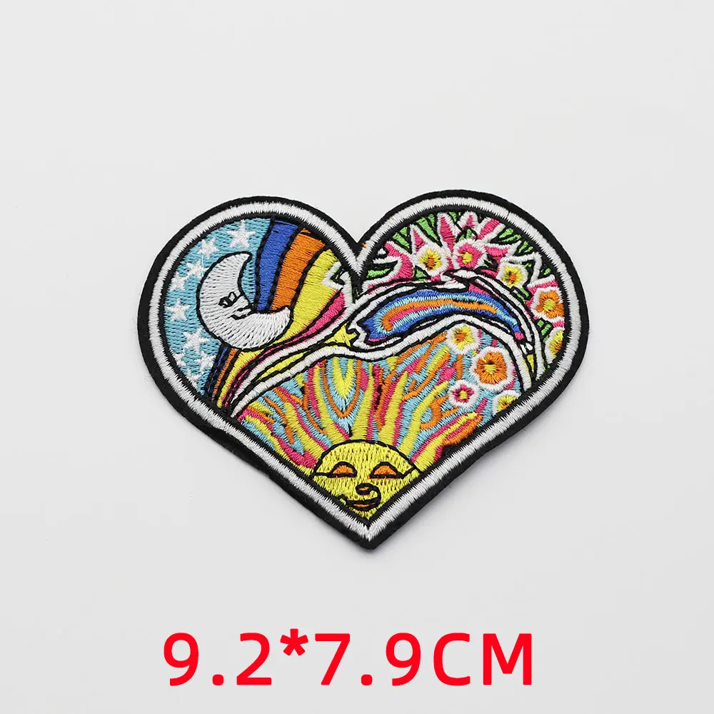 Alien Clothing Patch Embroidery Cloth Stick DIY Sewing Accessories Robot Badge Clothing Decal Decoration Iron Patch
