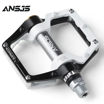 

Ansjs Bike Pedals Ultralight MTB BMX Sealed Bearing Bicycle Pedals 9/16" Aluminum Alloy Road Mountain Bike Cycling Pedals