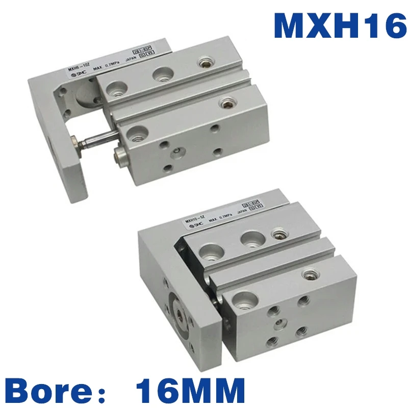 

MXH SMC Compact Slide Cylinder Pneumatic MXH16-5 10 15 20 25 30 40 50 60 Double Acting MXH16-5Z 10Z 15Z 20Z 25Z 30Z 40Z 50Z 60Z