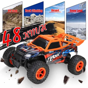 

1:16 RC Car 2.4G Radio Control Car Toys Off-Road Remote Control 48 KM/H Electric Monster Truck boys Toys for Children