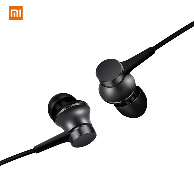 Оригинальные наушники Xiaomi, наушники в ухо, поршневые, свежая версия, яркие наушники с микрофоном для мобильного телефона, MP4, MP3, PC