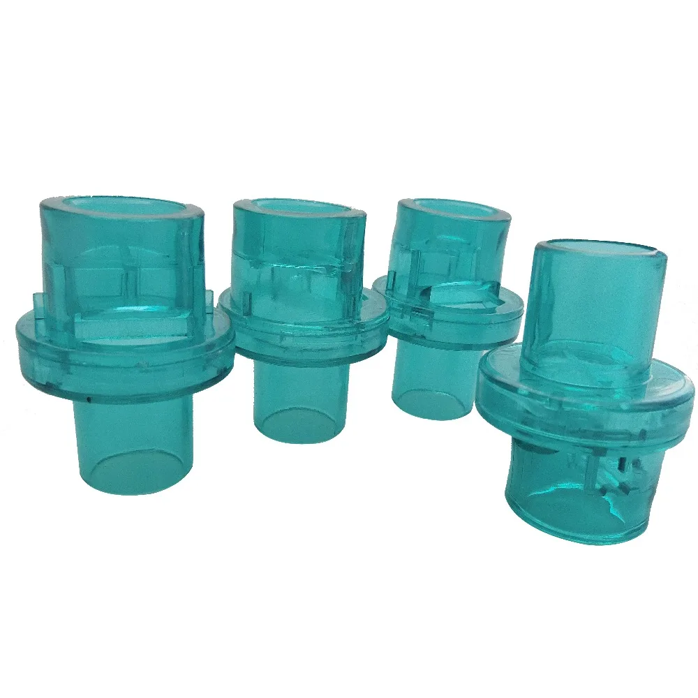 Description Picture 5 of item100Pcs Green Cpr Training Face Mask One-way Valve Filter Replacement Consumable CPR PVC Valves For First Aid Rescue Using