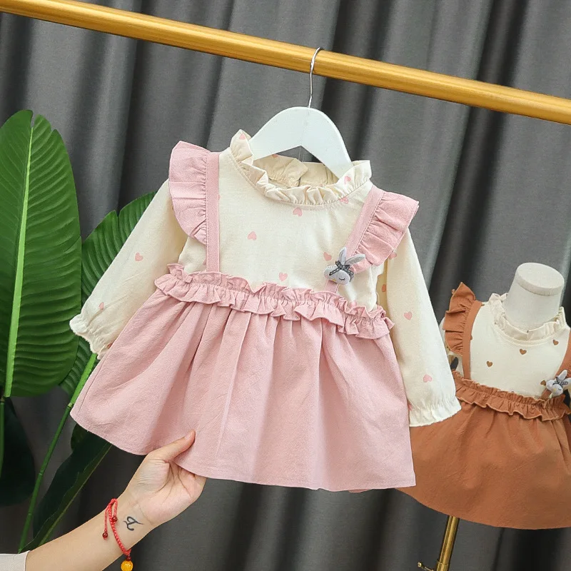 CYSINCOS/ г.; зимнее платье с длинными рукавами для маленьких девочек; платье для девочек на крестины, день рождения, для новорожденных; детская повседневная одежда; повседневная одежда