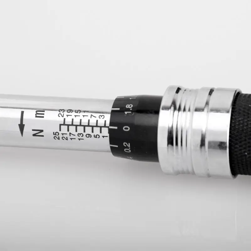 

1/4inch 1-25NM Click Adjustable Torque Wrench Bicycle Repair tools kit set tool bike repair spanner hand tool set