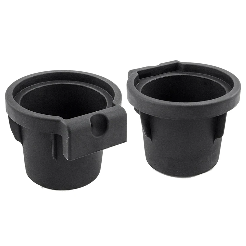 

Auto Cup Holder Inserts For 2005-2019 Nissan Frontier, Xterra, 2005-2012 Pathfinder Rubber Cup Beverage Holder - Replaces 96975-