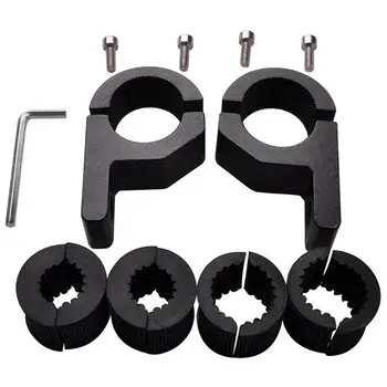 

2pcs Roof Bars LED Light Bracket Roll Bar Clamps Tube Clamp for Roll Cage Bar for Off Road, SUV
