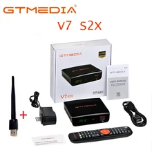 Gtmedia v7 s2x DVB-S s2s2x vcm acm multi-stream t2mi atualização de freesat v7s hd gtmedia v7s hd receptor de satélite