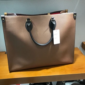 

2020 new style single shoulder straddle handbag big brand luxury designer's mother's bag handbag women's bag large Decor bag