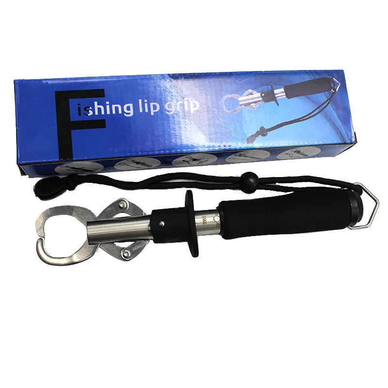 

Multi-functional with Said Stainless Steel T-Shape Pikestaff Fish Grip Forceps Fish Catching Device Take Fish Maker Fishing Clam
