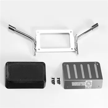 

RC Car Modification Parts DJ for TRAXXAS TRX-4 Metal Simulation Fuel Tank + Exhaust Pipe DJC-0705 for Chevrolet K5 Blazer​