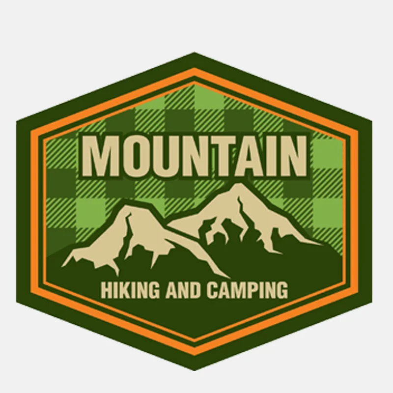 

Funny Mountain Hiking Camping Climbing Car Sticker Motorcycle Decals Windshield Vinyl Cover Scratches Waterproof PVC