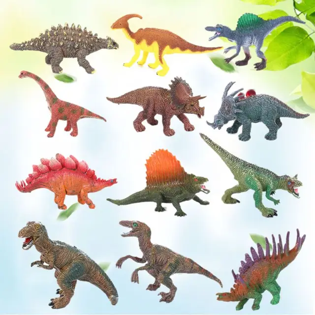 Painting Dinosaurs Arts Crafts Decorate Your Own Dinosaur Figurines Kit Toys for Kids Children Funny Toys set 6