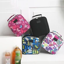 Изолированная сумка для обеда, Термосумка-холодильник, сумка-тоут, переносная водонепроницаемая сумка для пикника на открытом воздухе, Детская сумка Bento, сумка для хранения еды