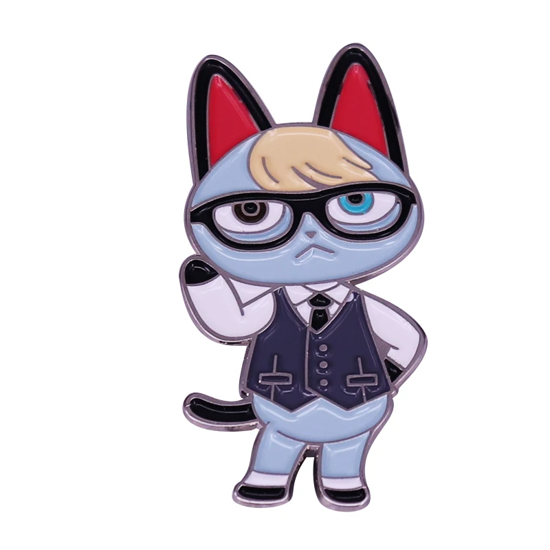 Raymond brooch In fact, he’s continuously in the rankings of most popular Animal Crossing villagers.JPG