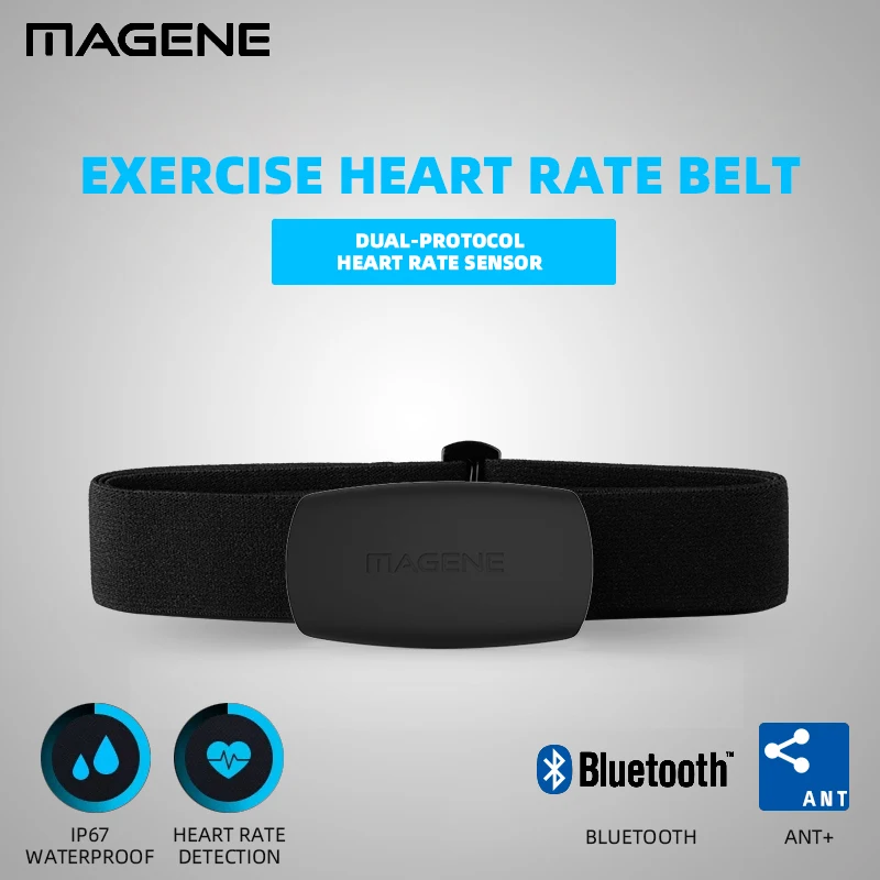 Велосипедный Magene Mover H64 двойной режим ANT + и Bluetooth 4 0 датчик сердечного ритма с