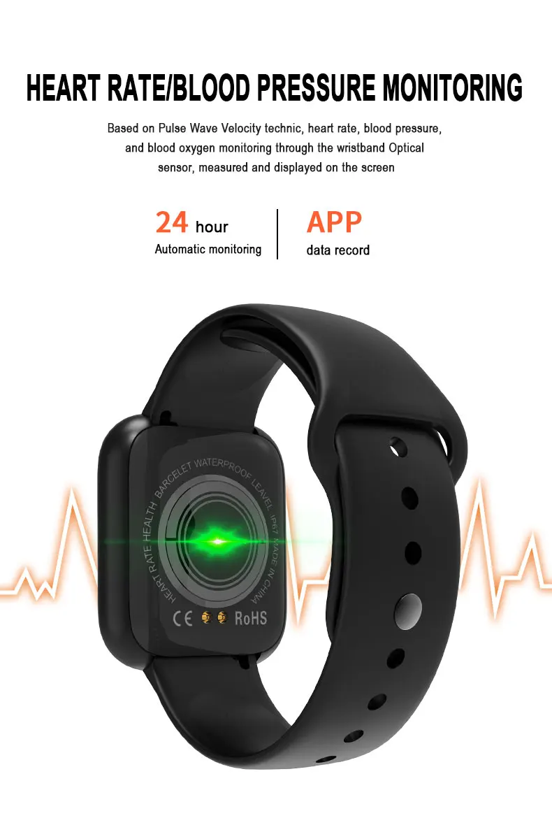 I5 Смарт-часы для мужчин и женщин для Apple Iphone Xiaomi Android Phone сердечный ритм Smartwatch PK Apple Watch GT88 B57 Iwo 11 8 plus 9 10