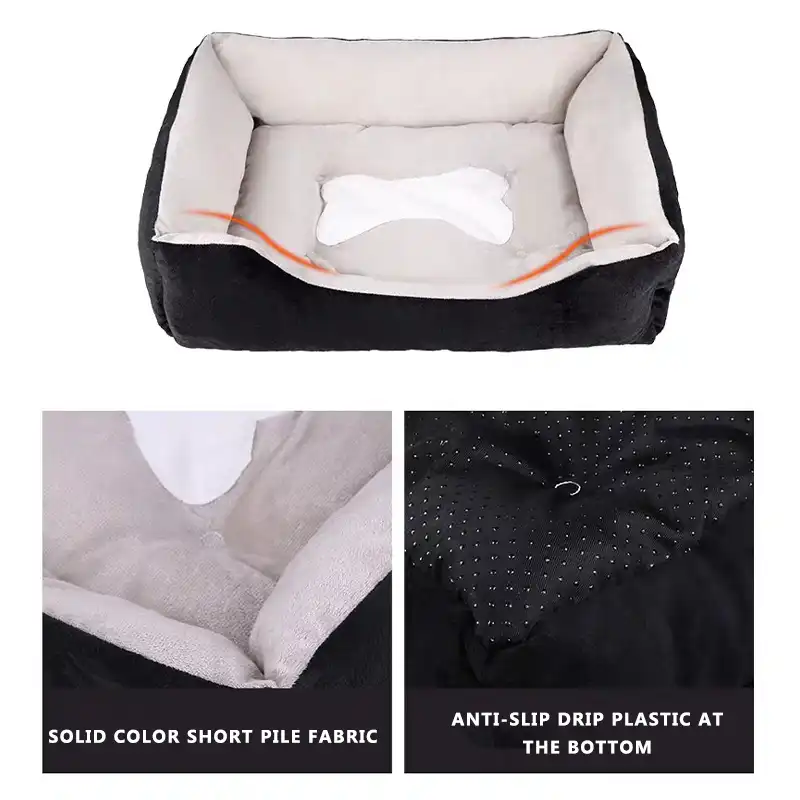 xl plastic dog bed