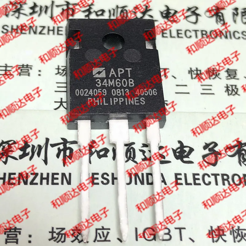 10 шт./лот APT34M60B новые имеющиеся в 247 600V 34A